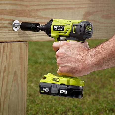 Ryobi Volt One Lithium Ion Cordless In Impact Driver Kit With