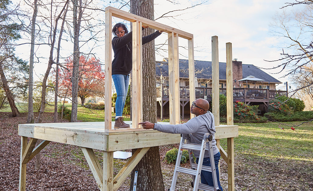 How To Build A Treehouse, Wooden Tree House Diy