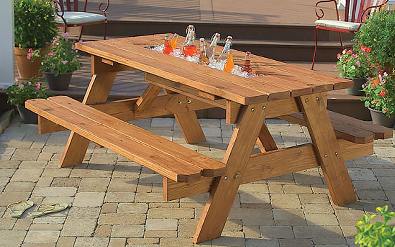 Picnic Table Decorating Ideas The Home Depot