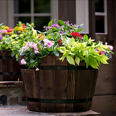 Drainage For Potted Plants And What To Put In Planters The Home Depot