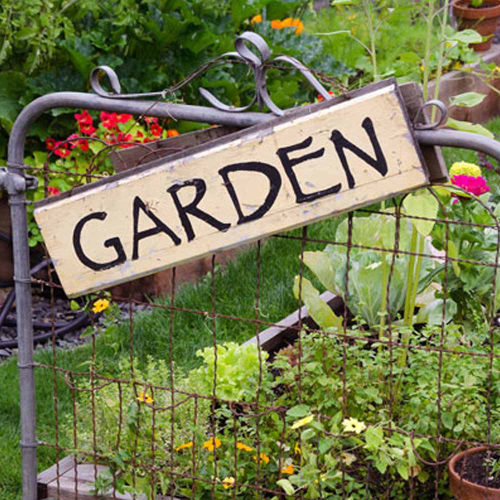 garden bed signs