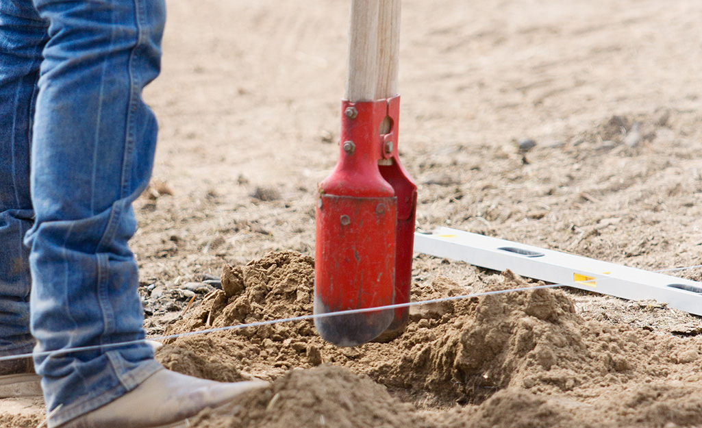 digging safely before having a fence installed