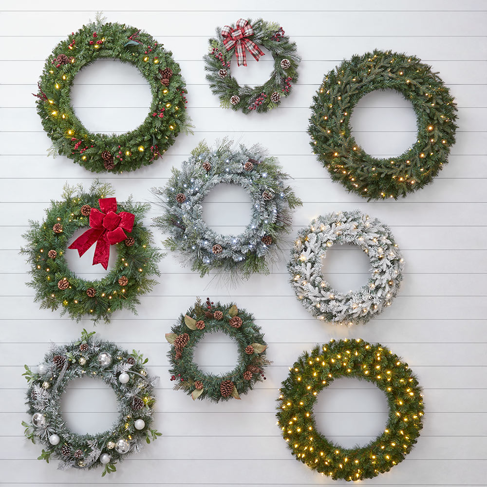 7 Ways to Decorate with Holiday Wreaths - The Home Depot