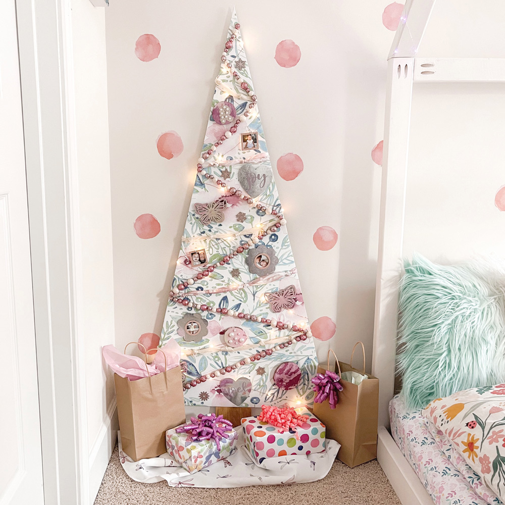 Easy Wood Bead Wired Christmas Tree - Word & Home