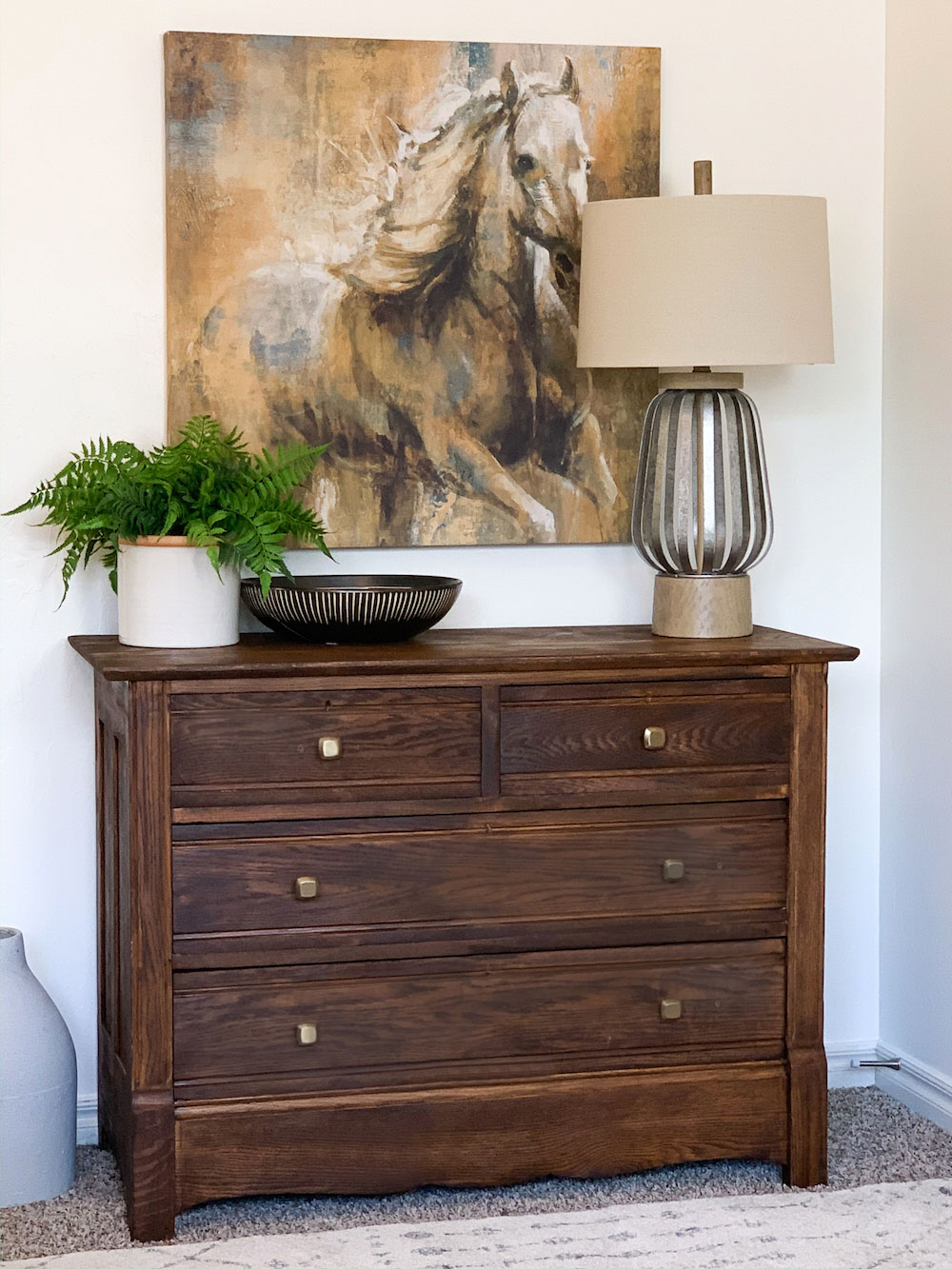 Dresser Transformation With Varathane Premium - The Home Depot