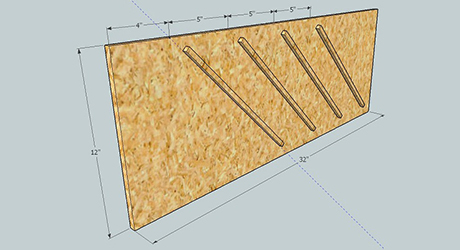 Add Shelf Supports Add Shelf Supports