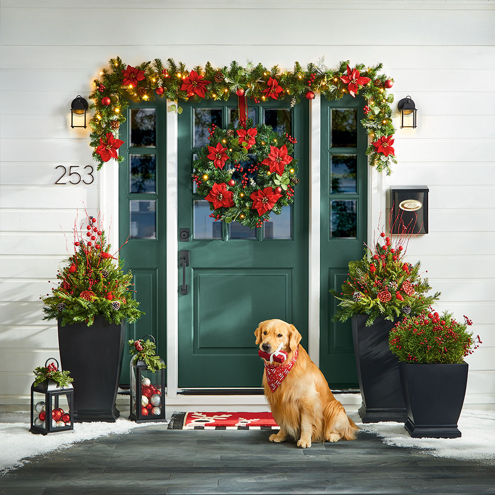 Christmas Porch Decorations - The Home Depot