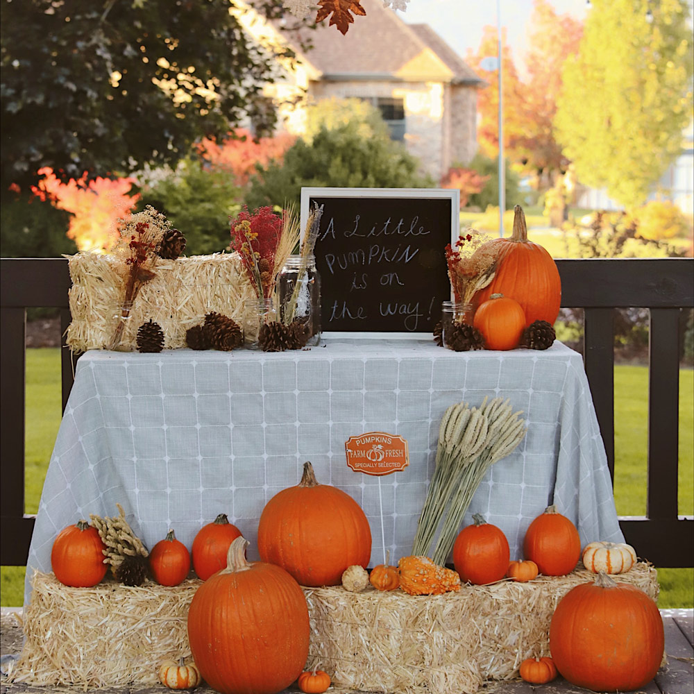 Pumpkin baby outlet shower