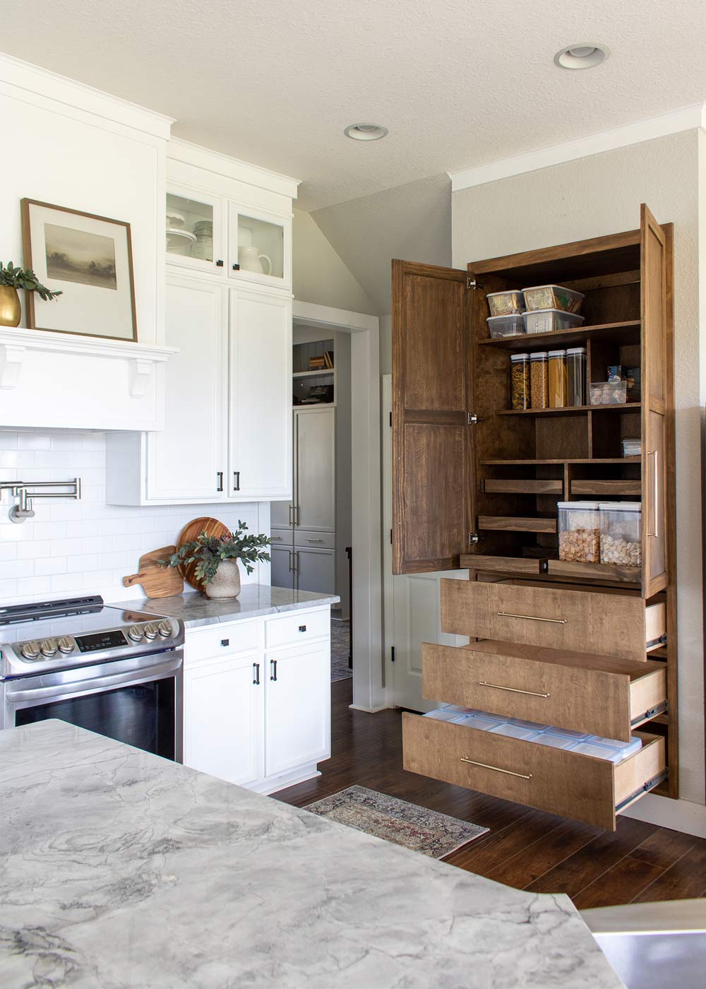 Custom Built Kitchen Pantry Systems