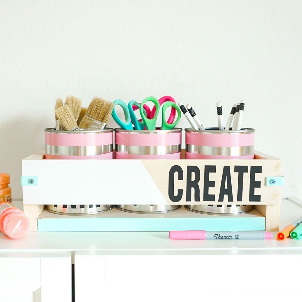 How to Make an Art Supply Caddy - The Home Depot