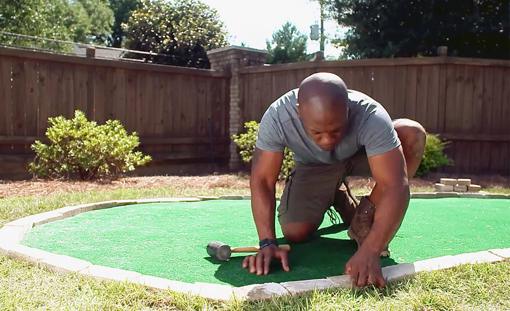 DIY Backyard Putting Green - The Home Depot