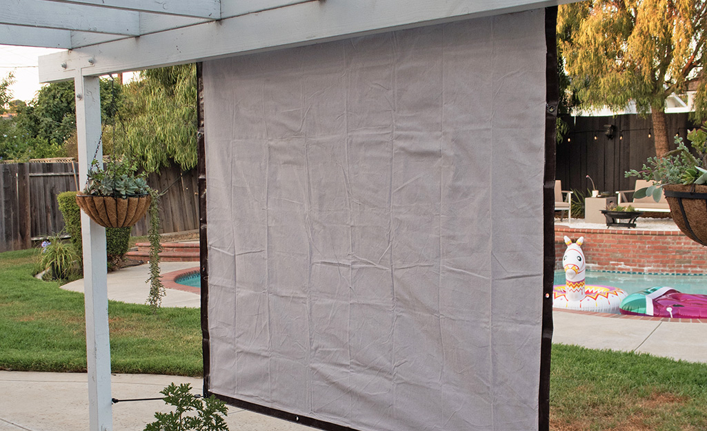 8 X 9 ft Translucent Fabric Projection DIY home movie screen material 