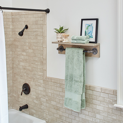 bath towel holder