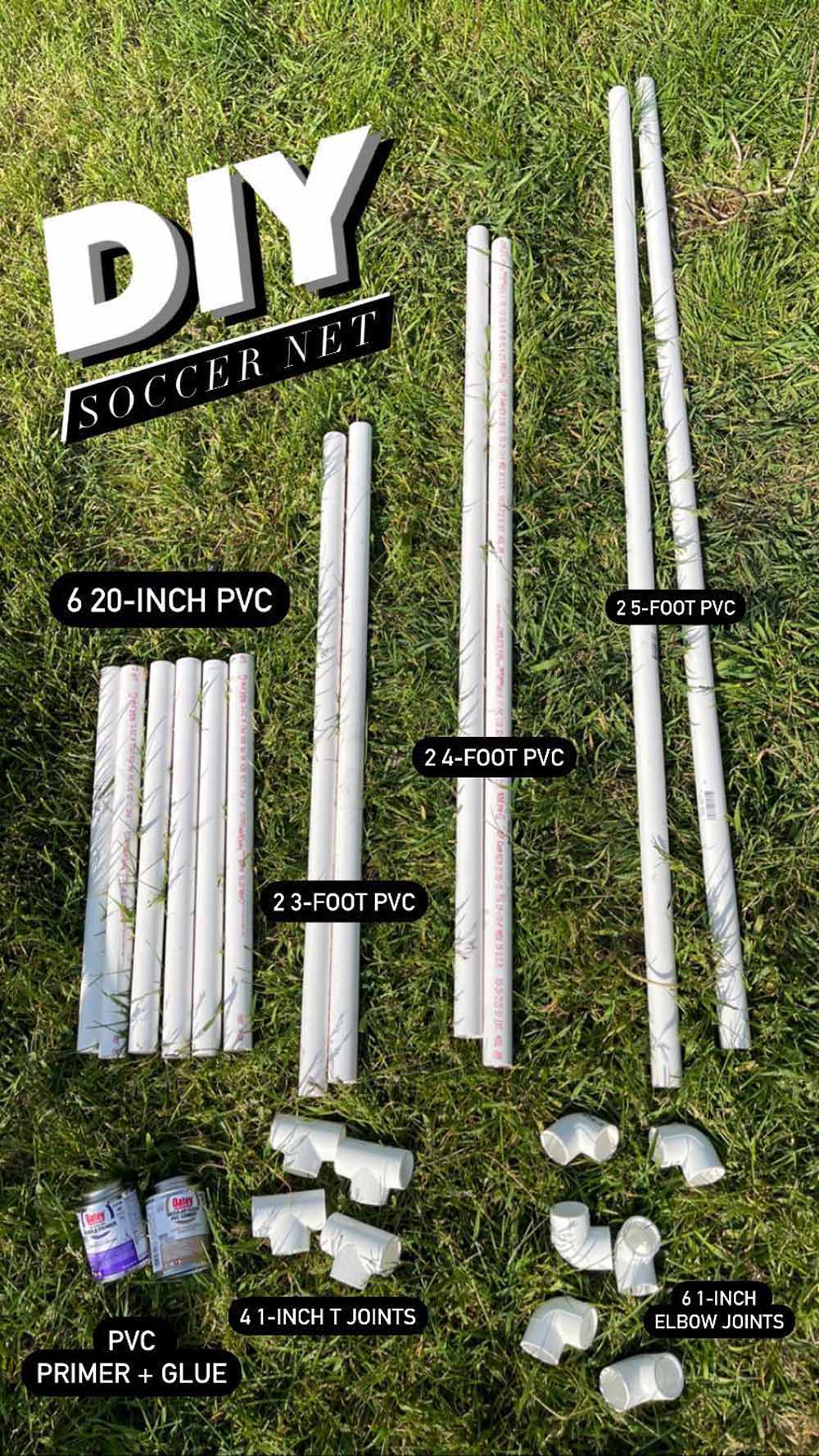 DIY Soccer Goal Net - The Home Depot