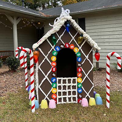 How to Build a Gingerbread Playhouse