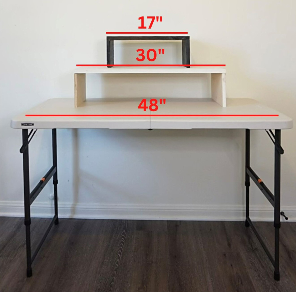 Tables stacked in a pyramid shape. Tables stacked in a pyramid shape.