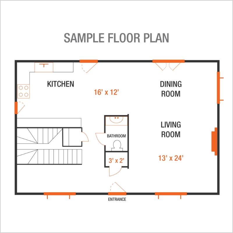 Publicity Experiment barrel How to Draw a Floor Plan - The Home Depot