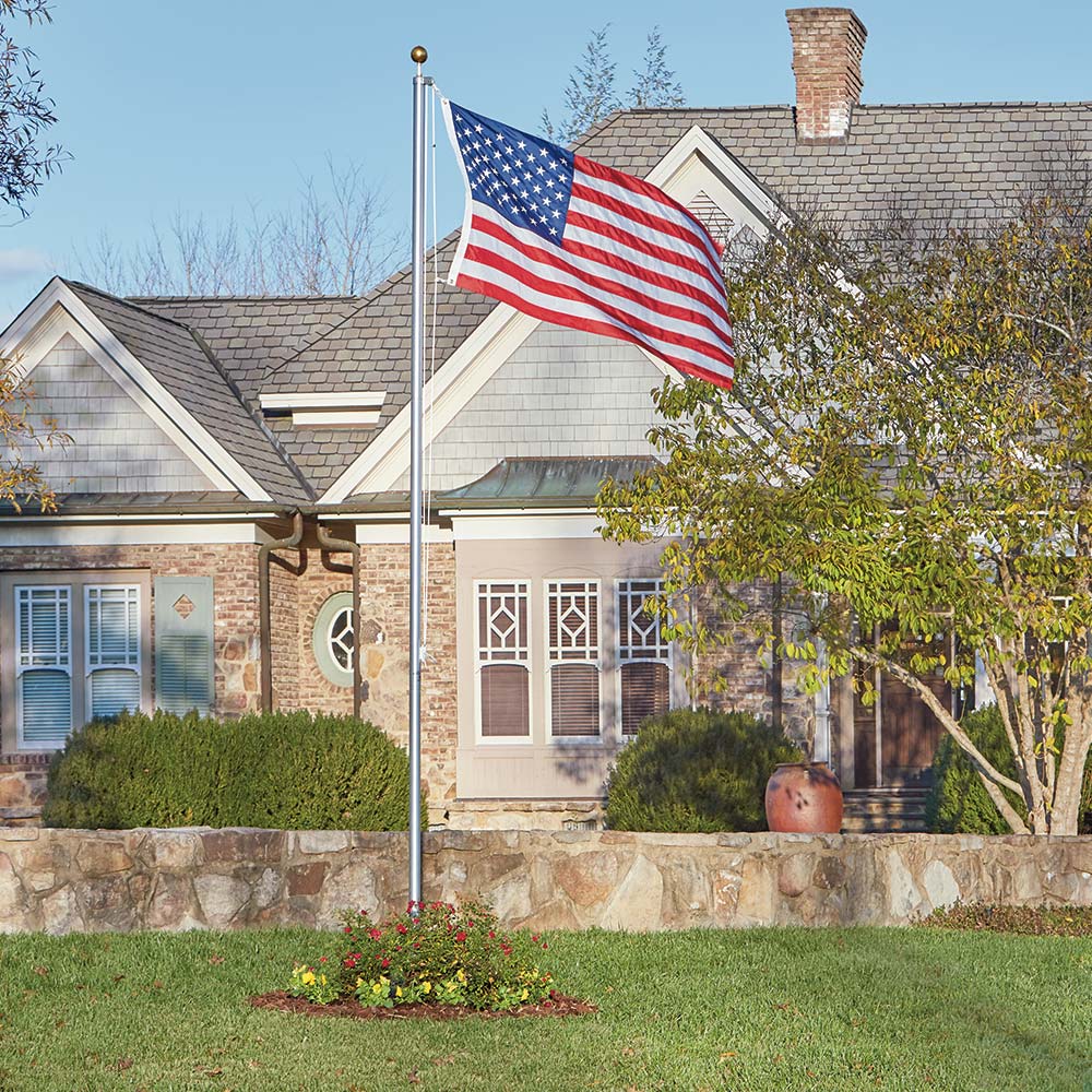 How To String A Flagpole From The Ground Online | arsgroup.com.ar