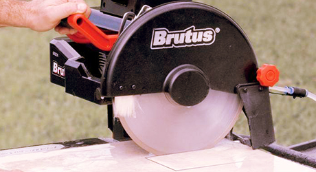 Making plunge cuts - Cut Tile Wet Saw Making plunge cuts - Cut Tile Wet Saw