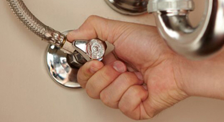 Connect water supply lines leaks - Install Widespread Faucet Connect water supply lines leaks - Install Widespread Faucet