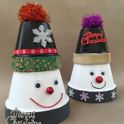 snowman cap making