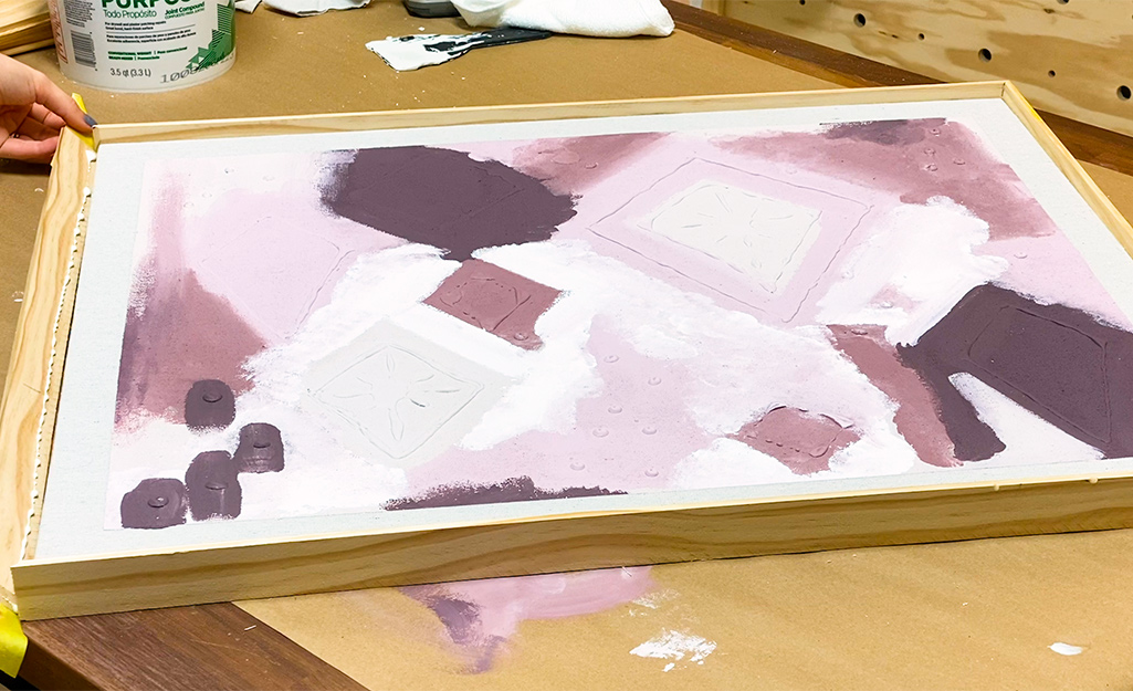 How to Make Canvas Paintings The Home Depot