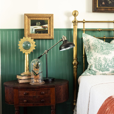 How To Give a Modern Bedroom History Using Paint