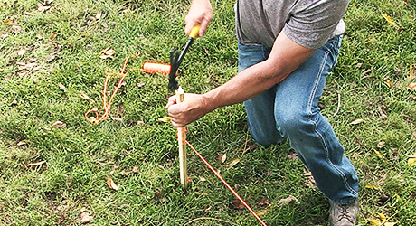 Mark ends - Laying Out Square Corners Mark ends - Laying Out Square Corners