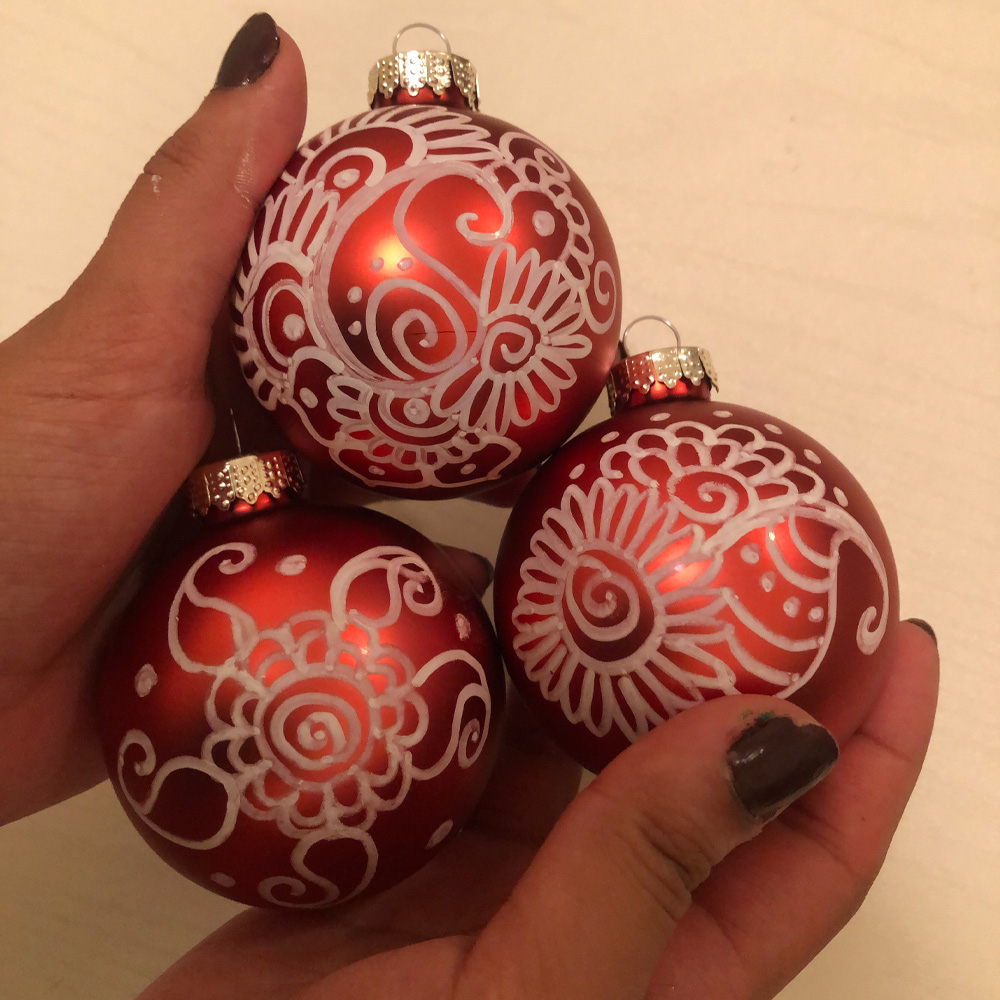 DIY Desi Ornaments