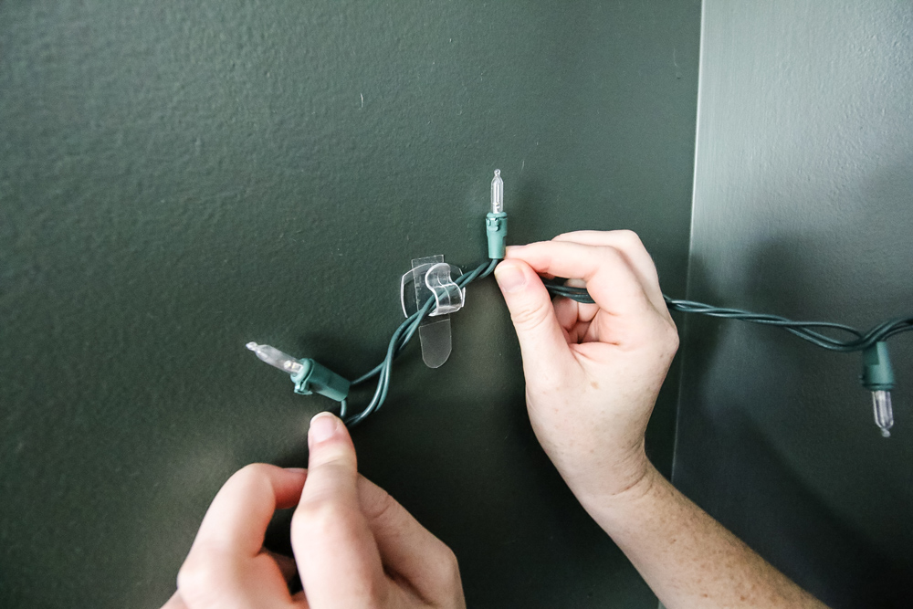 How to Hang a Christmas Tree of Lights on the Wall - The Home Depot