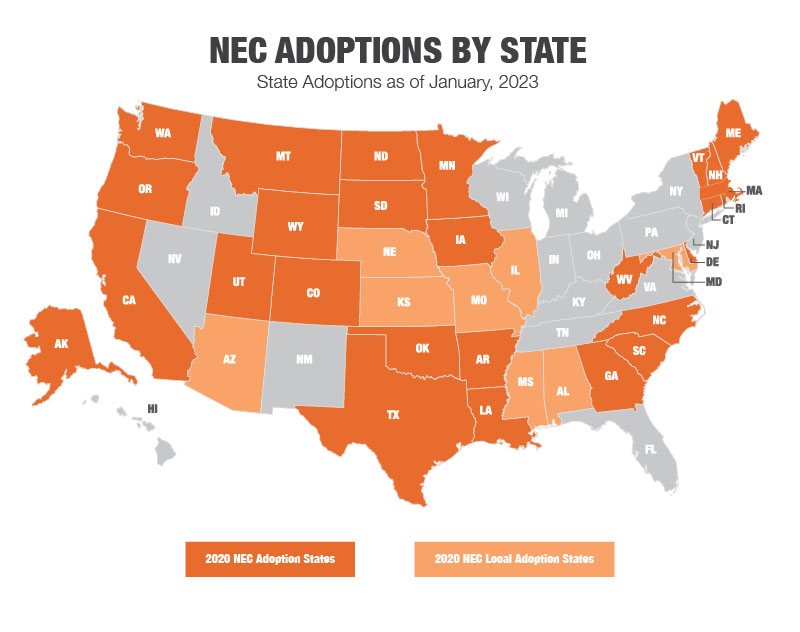 NEC 2023 Code Changes The Home Depot