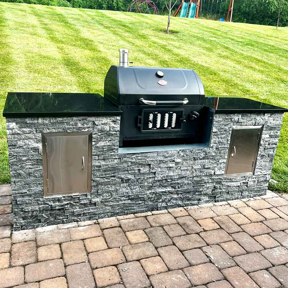 How To Build A Grill Station The Home Depot