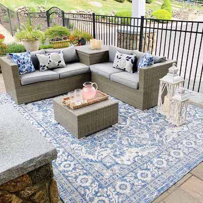 How to Style a Covered Patio 