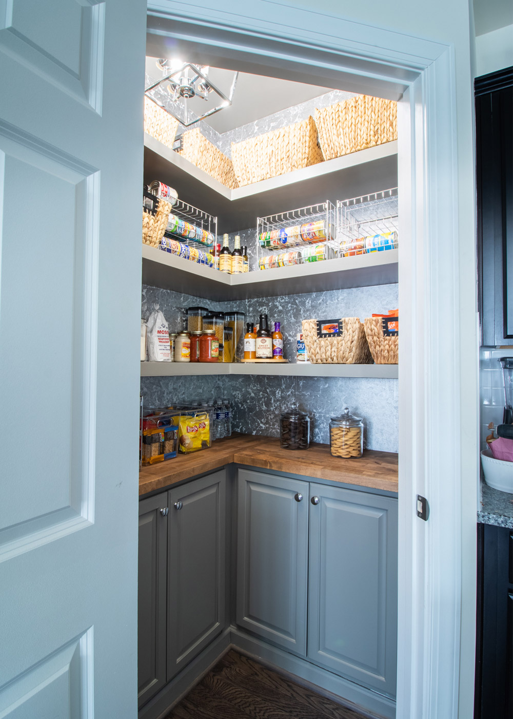 A Stylish Pantry Makeover for my Mom - The Home Depot