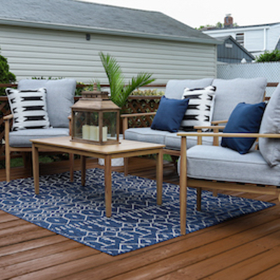 DIY Deck Makeover With Olympic Wood Stain