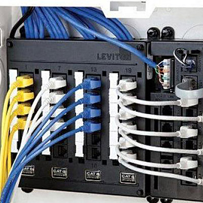 Structured Wiring and Networking Panels