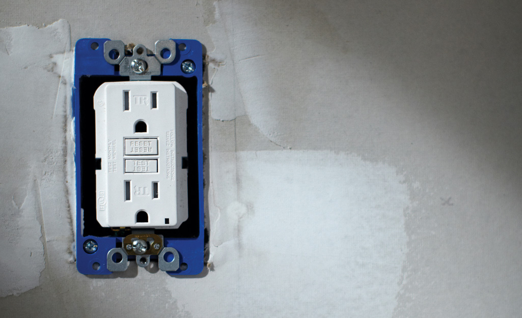 Rough GFCI Outlet Installation