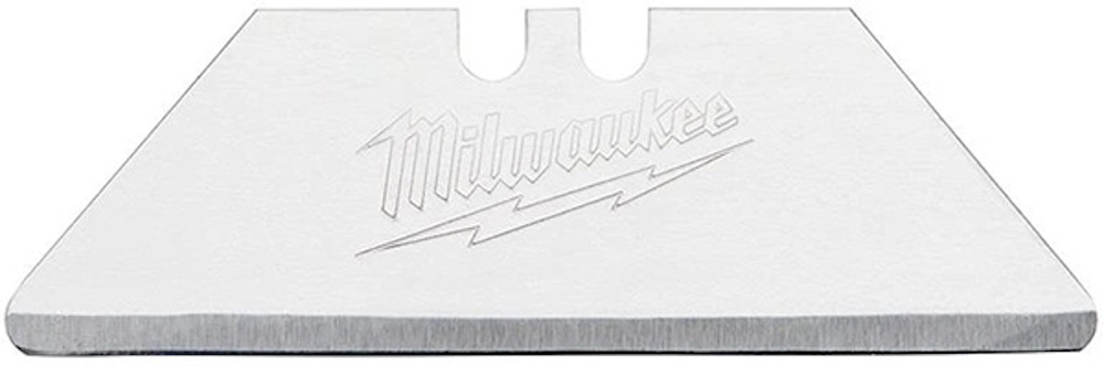 Silver Milwaukee branded knife blade Silver Milwaukee branded knife blade