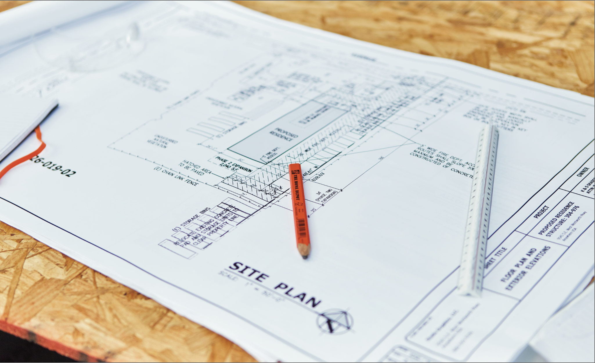 Construction Blue Prints