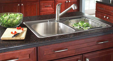 Install garbage disposal - Affordable Kitchen Updates