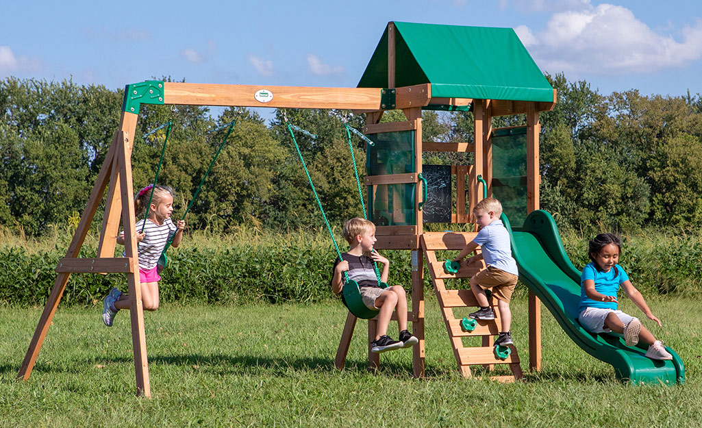 Home depot kids store swings