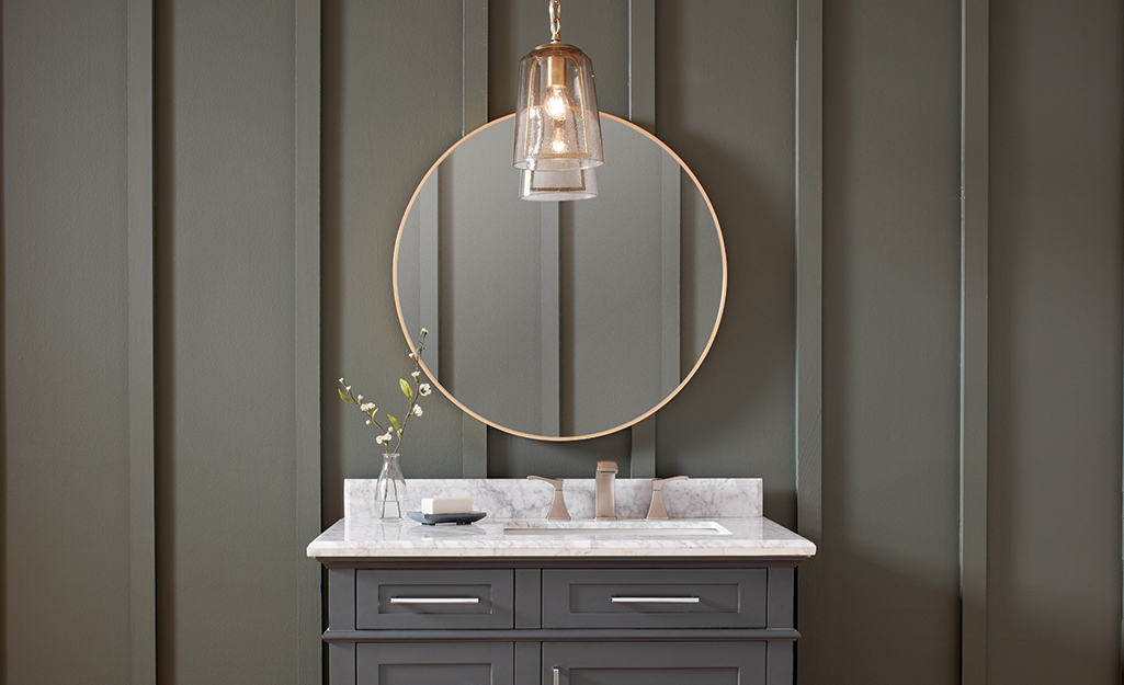 Home Depot Bathroom Vanity Backsplash