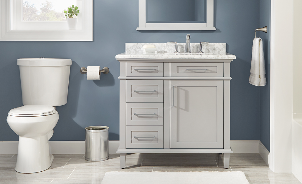 Small Bathroom Vanities for Transitional Bathrooms - Maison de Pax