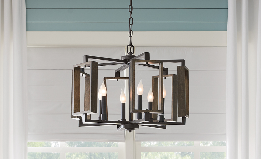 Modern chandelier best sale home depot