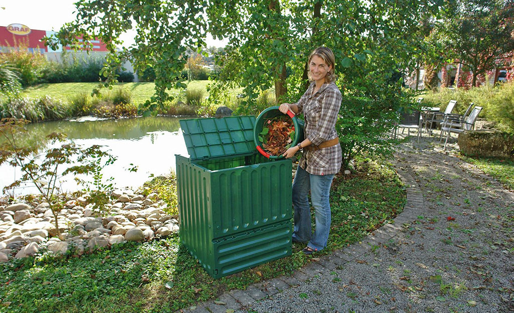  Outdoor Composting Bins - Red / Outdoor Composting Bins /  Outdoor Composting & Y: Patio, Lawn & Garden