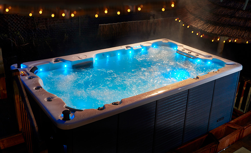 Spa jacuzzi exterior