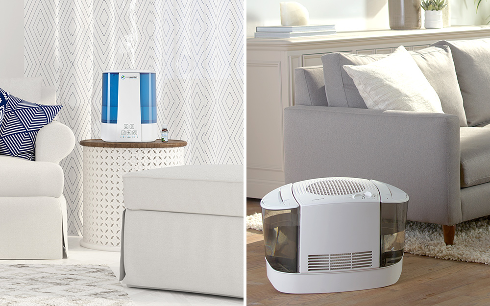 dual image of medium size and large size humidifers dual image of medium size and large size humidifers