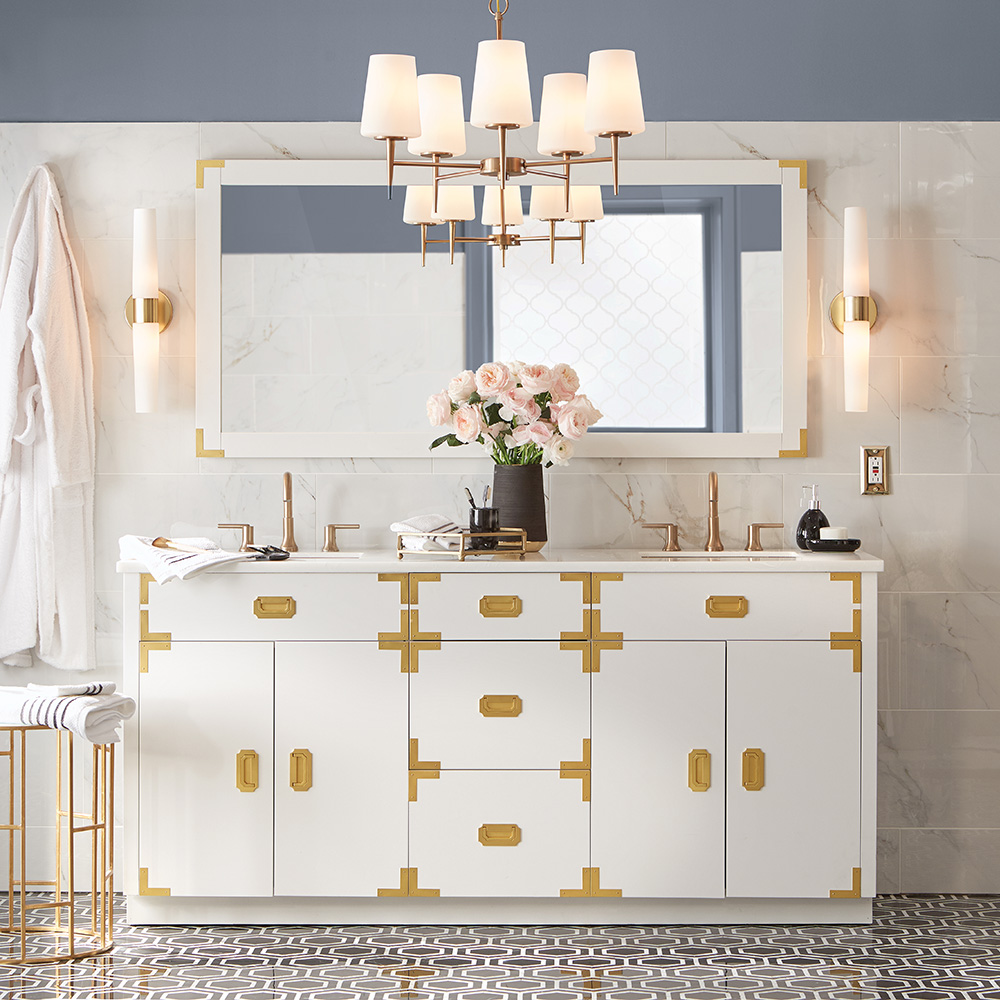 Best Bathroom Lighting For Your Home, Bathroom Light Fixtures Over Mirror Home Depot