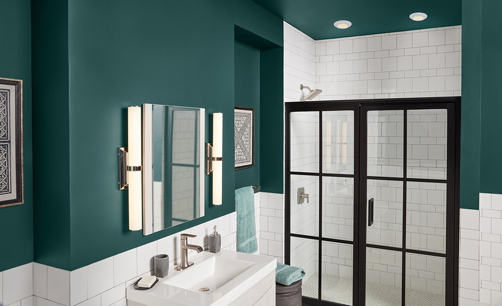 How To Clean Bathroom Light Fixtures and Doors - MEIDE