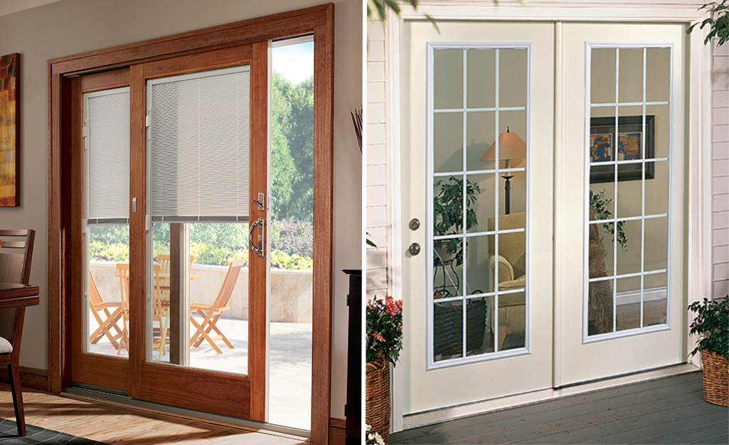 exterior french doors with screens